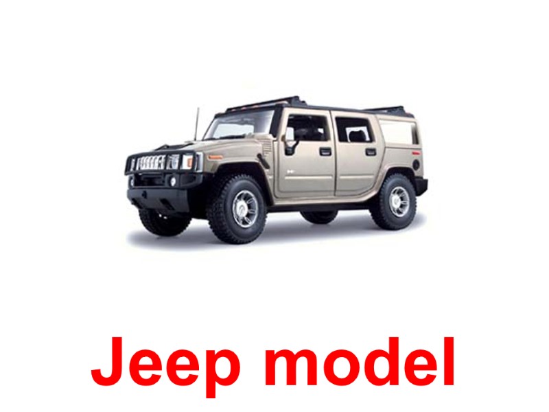 Jeep model